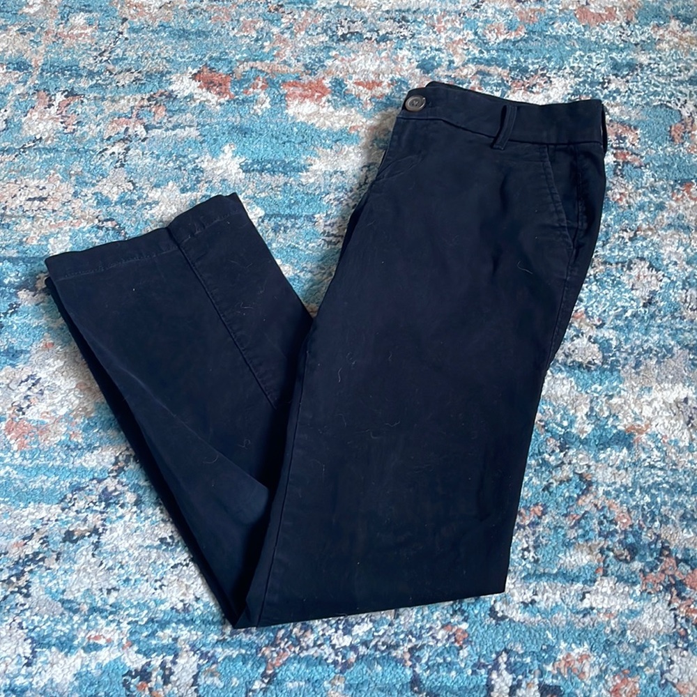 Gap Mid Rise Black Pants Size 2
